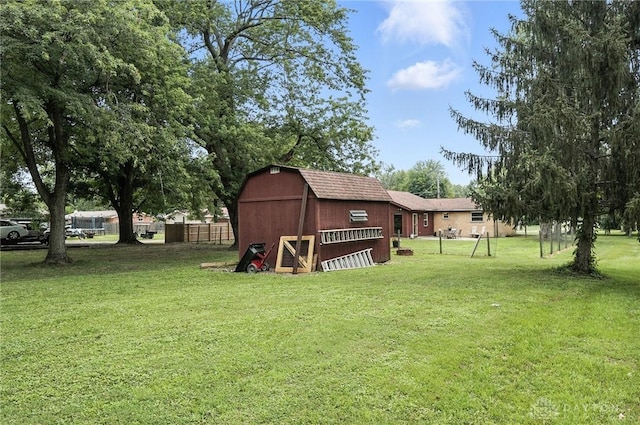 3755 Everett Dr, Loveland, OH 45140 - view of yard with a barn and an outdoor structure