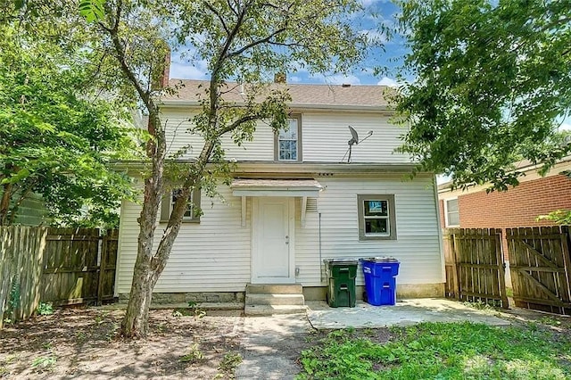 233 Alton Ave, Dayton, OH 45404 - rear view of property featuring entry steps and a gate