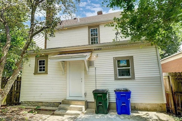 233 Alton Ave, Dayton, OH 45404 - rear view of house with entry steps