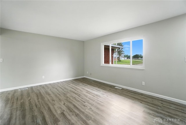1393 Seminole Dr, Xenia, OH 45385 - spare room with wood finished floors
