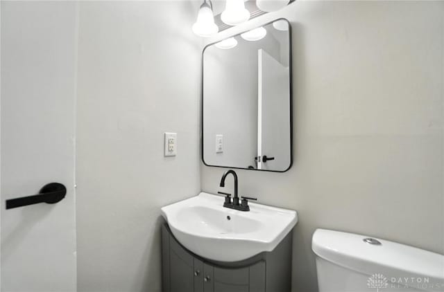 1393 Seminole Dr, Xenia, OH 45385 - bathroom featuring vanity and toilet