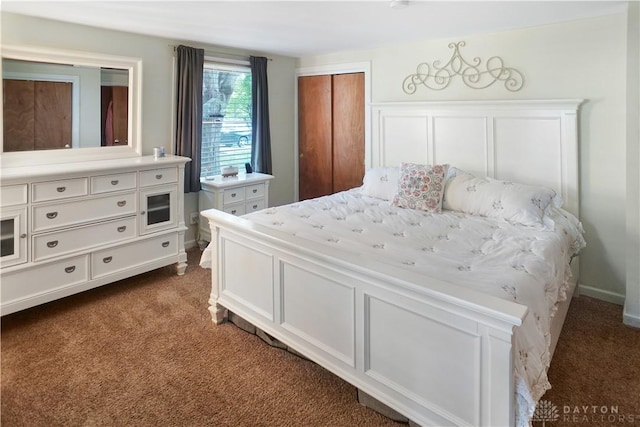 1464 New Way Dr, Beavercreek, OH 45434 - bedroom featuring dark colored carpet