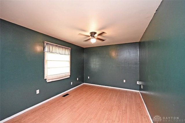 405 Parsons Ct, Englewood, OH 45322 - unfurnished room featuring a ceiling fan and wood finished floors
