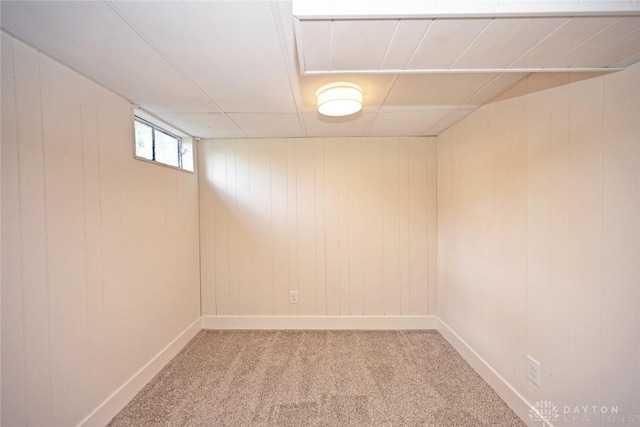 6383 Todhunter Rd, Middletown, OH 45044 - unfurnished room featuring carpet flooring and wooden walls