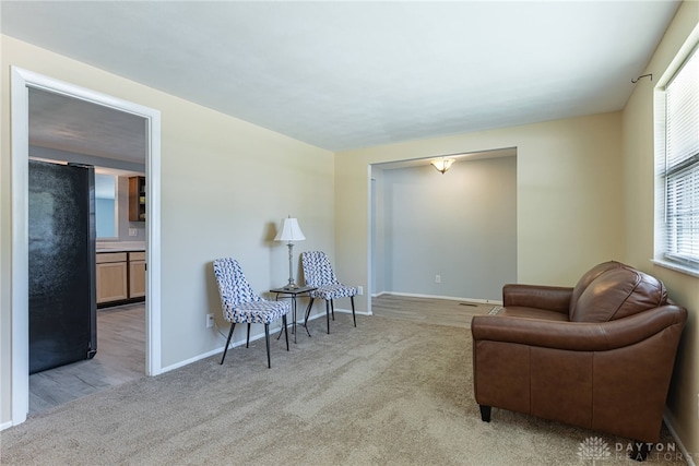 5970 Clearlake Dr, Dayton, OH 45424 - sitting room with carpet flooring and plenty of natural light