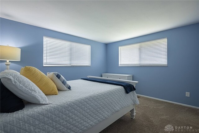 5970 Clearlake Dr, Dayton, OH 45424 - carpeted bedroom with baseboards