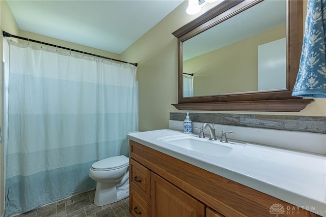 5970 Clearlake Dr, Dayton, OH 45424 - full bathroom with vanity and toilet