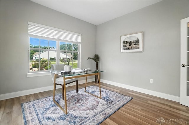 1310 Bourdeaux Way, Clearcreek Twp, OH 45458 - office space featuring wood finished floors and baseboards