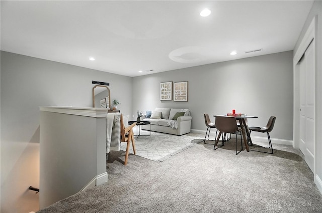 1310 Bourdeaux Way, Clearcreek Twp, OH 45458 - carpeted living area with recessed lighting