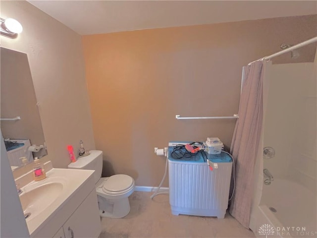 11629 Pippin Rd, Colerain Twp, OH 45231 - bathroom featuring vanity and shower / bath combo with shower curtain