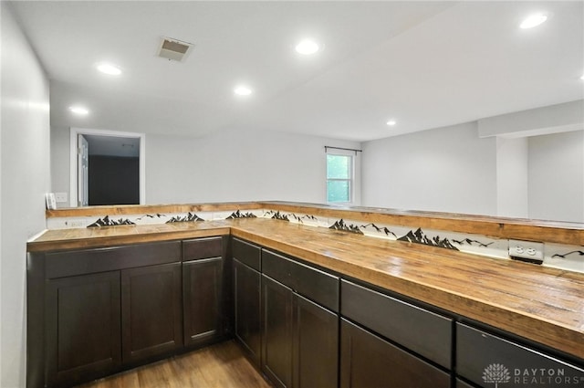 5567 Day Rd, Colerain Twp, OH 45252 - bathroom featuring wood finished floors and recessed lighting