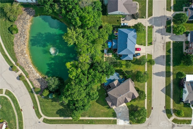 213 Bentridge Dr, Clearcreek Twp, OH 45458 - aerial view of residential area with a large body of water