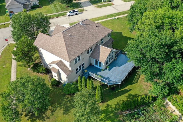 213 Bentridge Dr, Clearcreek Twp, OH 45458 - view from above of property