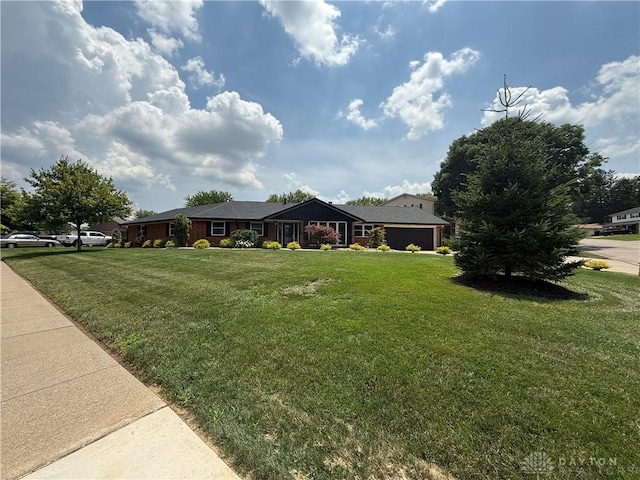 4220 Sillman Pl, Kettering, OH 45440 - ranch-style house with a front yard