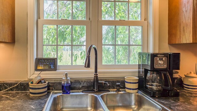 26484 State Highway 3, Kirksville, MO 63501 - kitchen view of a sink and dark countertops