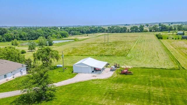 26484 State Highway 3, Kirksville, MO 63501 - aerial view of sparsely populated area featuring a large body of water