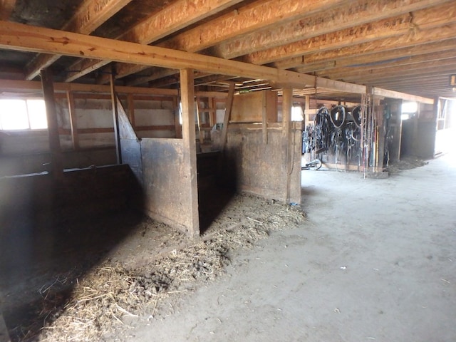 view of stable