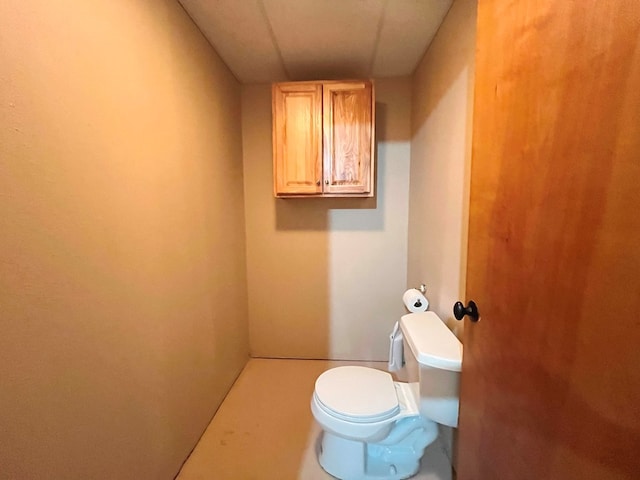 bathroom with toilet