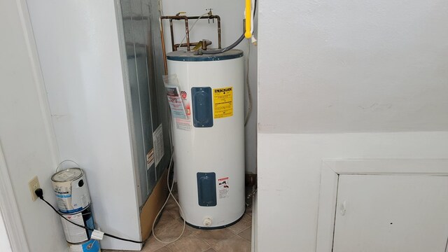 1408 S Downing, Kirksville, MO 63501 - utility room featuring water heater