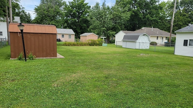 1408 S Downing, Kirksville, MO 63501 - view of yard featuring a storage shed