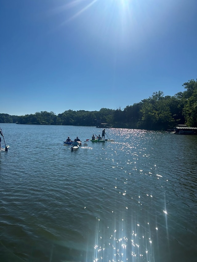 26672 Spring Lake Trl, Kirksville, MO 63501 - water view featuring a heavily wooded area
