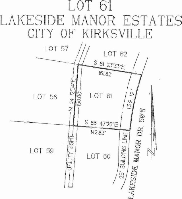 LOT61 Lakeside Manor Dr, Kirksville, MO 63501 - photo 1