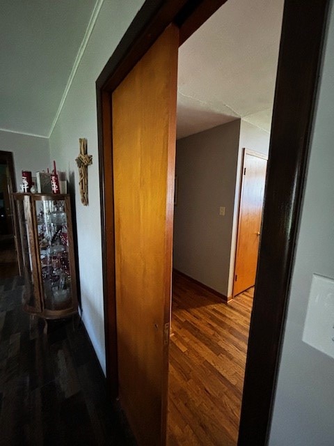 2 Center Dr, Kirksville, MO 63501 - hall featuring wood finished floors