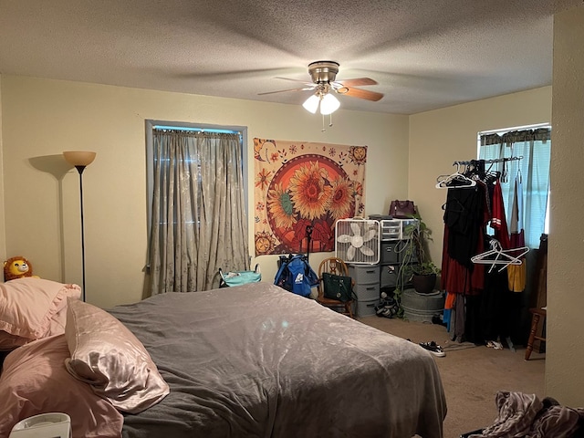 5 Cherry St, Hale, MO 64643 - carpeted bedroom with a ceiling fan