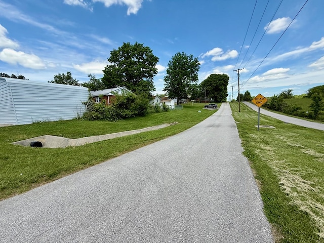 33 Overbrook Dr, Kirksville, MO 63501 - view of asphalt street featuring traffic signs