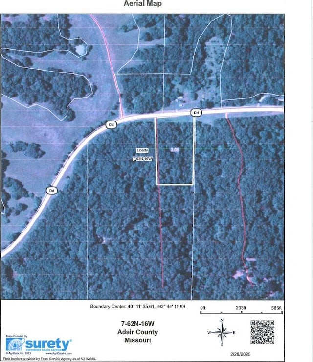 XXX State Highway Dd, Novinger MO, 63559 land for sale