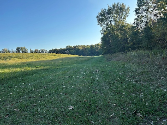 view of nature featuring a rural view