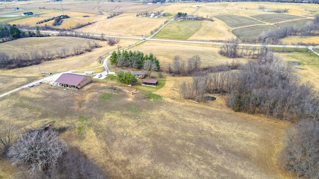 26831 State Highway 11, Kirksville, MO 63501 - bird's eye view with a rural view