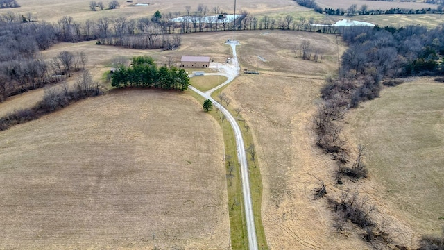 26831 State Highway 11, Kirksville, MO 63501 - birds eye view of property featuring a rural view