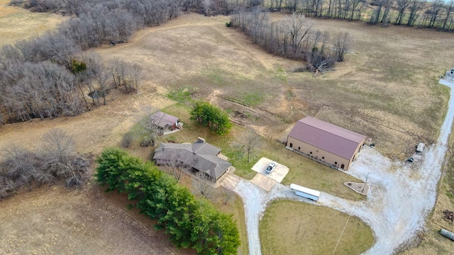 26831 State Highway 11, Kirksville, MO 63501 - bird's eye view featuring a rural view