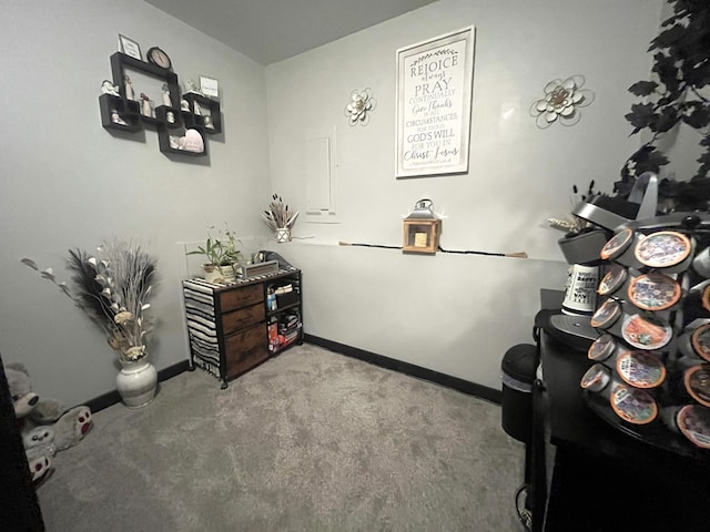 639 Missouri Ave, Chillicothe, MO 64601 - office featuring carpet flooring and baseboards