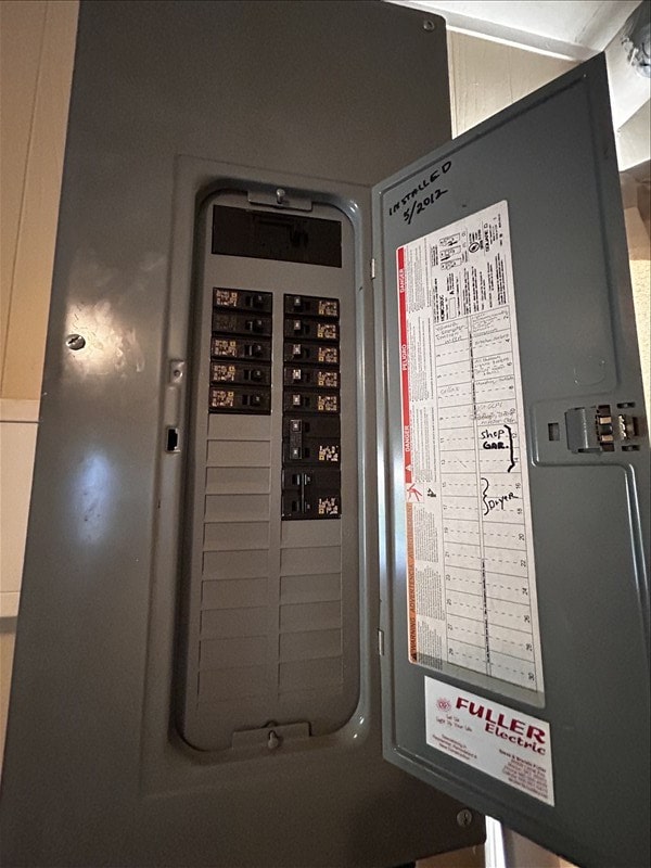 1617 N Church St, Marceline, MO 64658 - utilities featuring electric panel