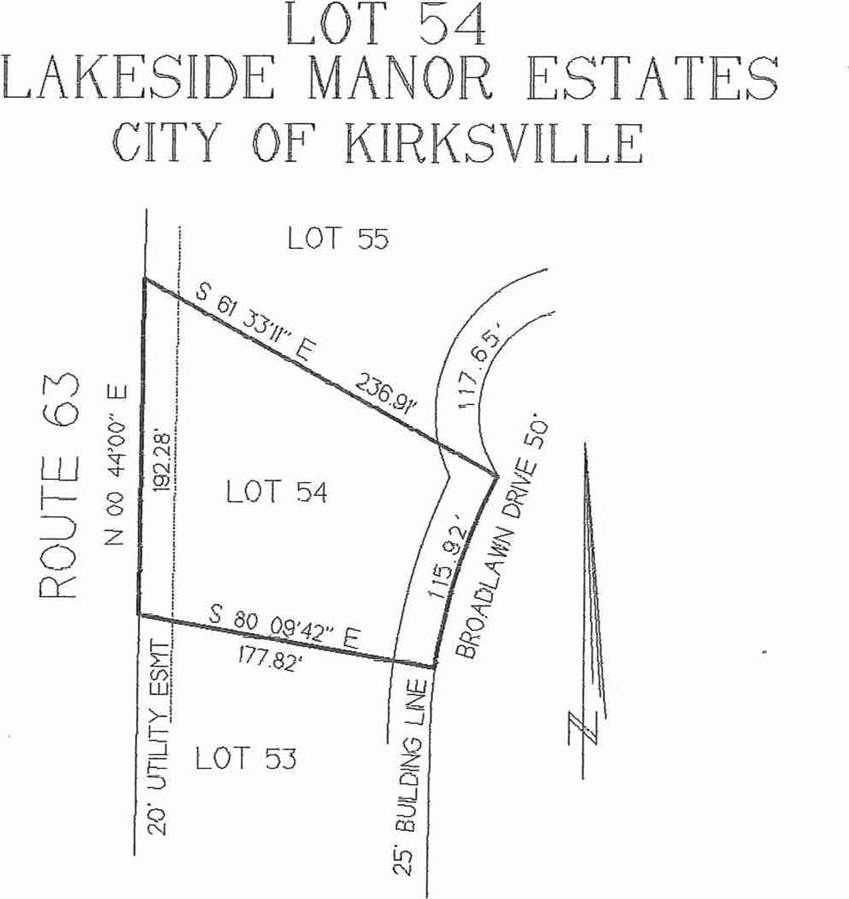 LOT54 Broadlawn Dr, Kirksville, MO 63501