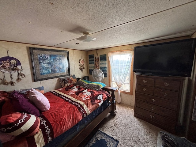 21161 State Highway Ff, Worthington, MO 63567 - bedroom with carpet floors and a textured ceiling