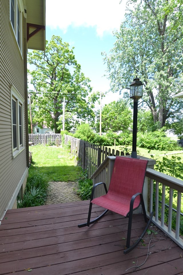 407 E Harrison St, Kirksville, MO 63501 - view of deck