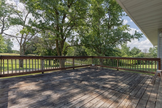 25340 SW Blvd, Bevier, MO 63532 - view of wooden terrace