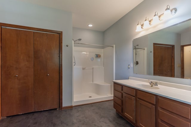 25340 SW Blvd, Bevier, MO 63532 - full bath with walk in shower and vanity