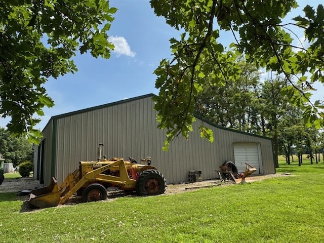 34829 State Highway C, Bevier, MO 63532 - view of pole building featuring a yard