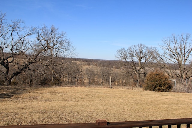 view of local wilderness featuring a rural view