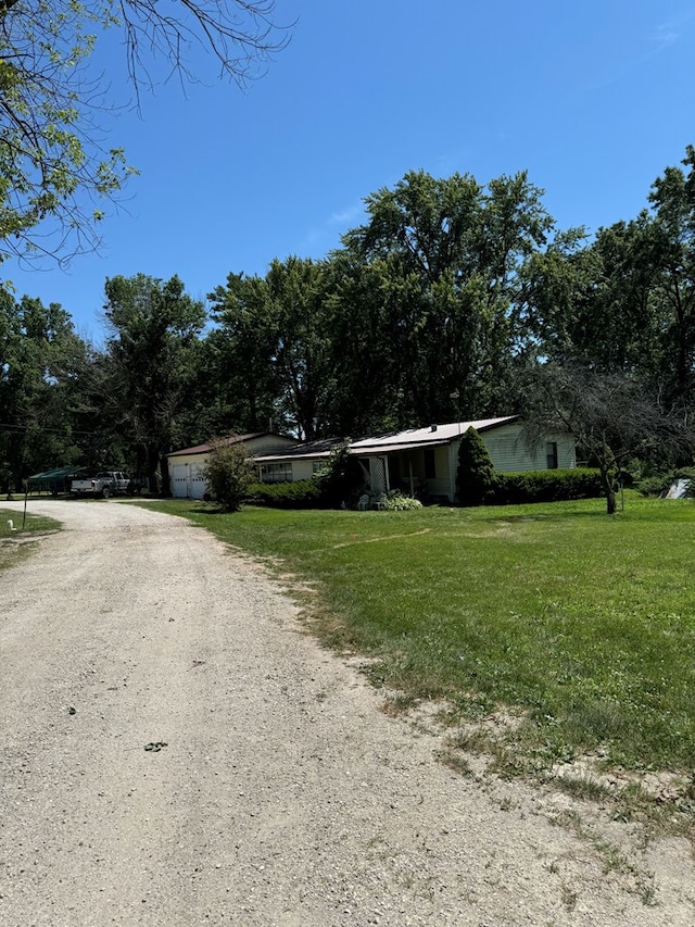 view of road