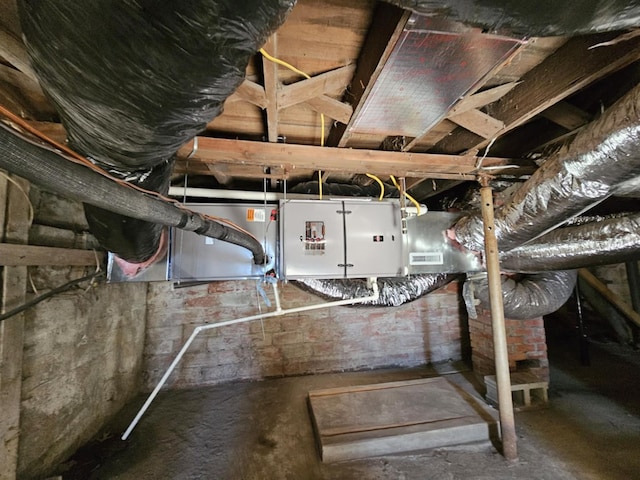 view of utility room
