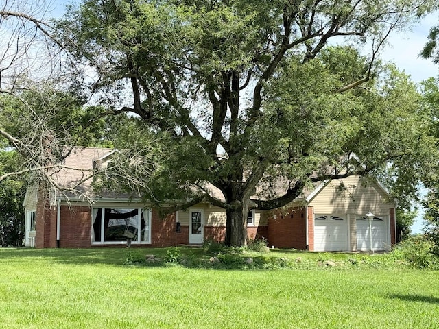 64234 Hwy 6, Green Castle, MO 63544 - view of property hidden behind natural elements with a front yard and brick siding