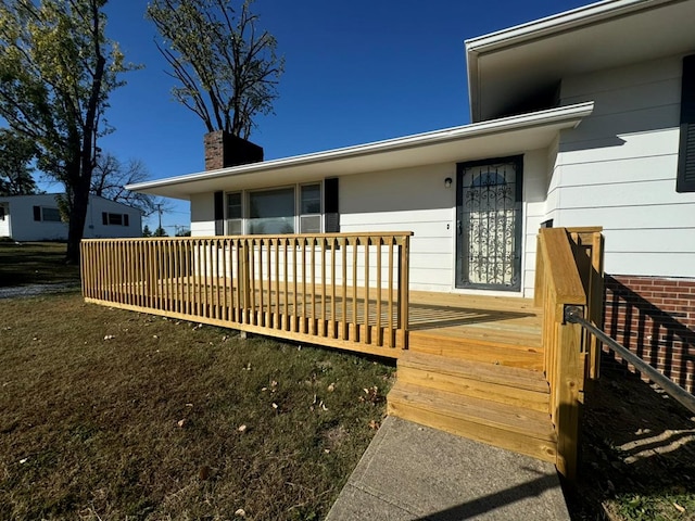 view of deck