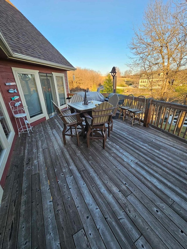 view of deck