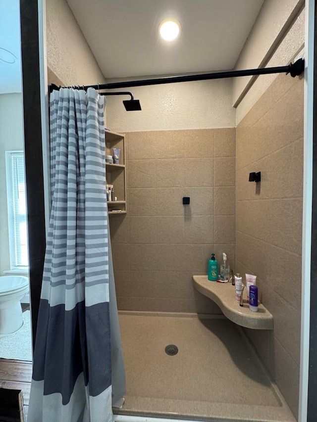 53895 E 3rd St, Milan, MO 63556 - bathroom featuring toilet and a shower stall