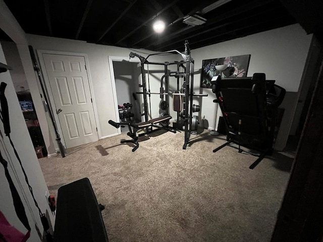 89 Tomahawk, Lexington, MO 64067 - workout room featuring carpet floors